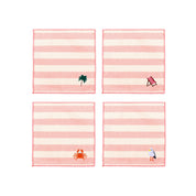 Servilletas bordadas de verano Barra