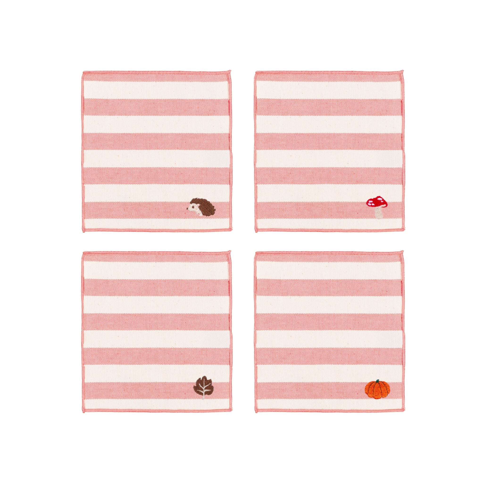 Barra Napkins with autumn embroidery