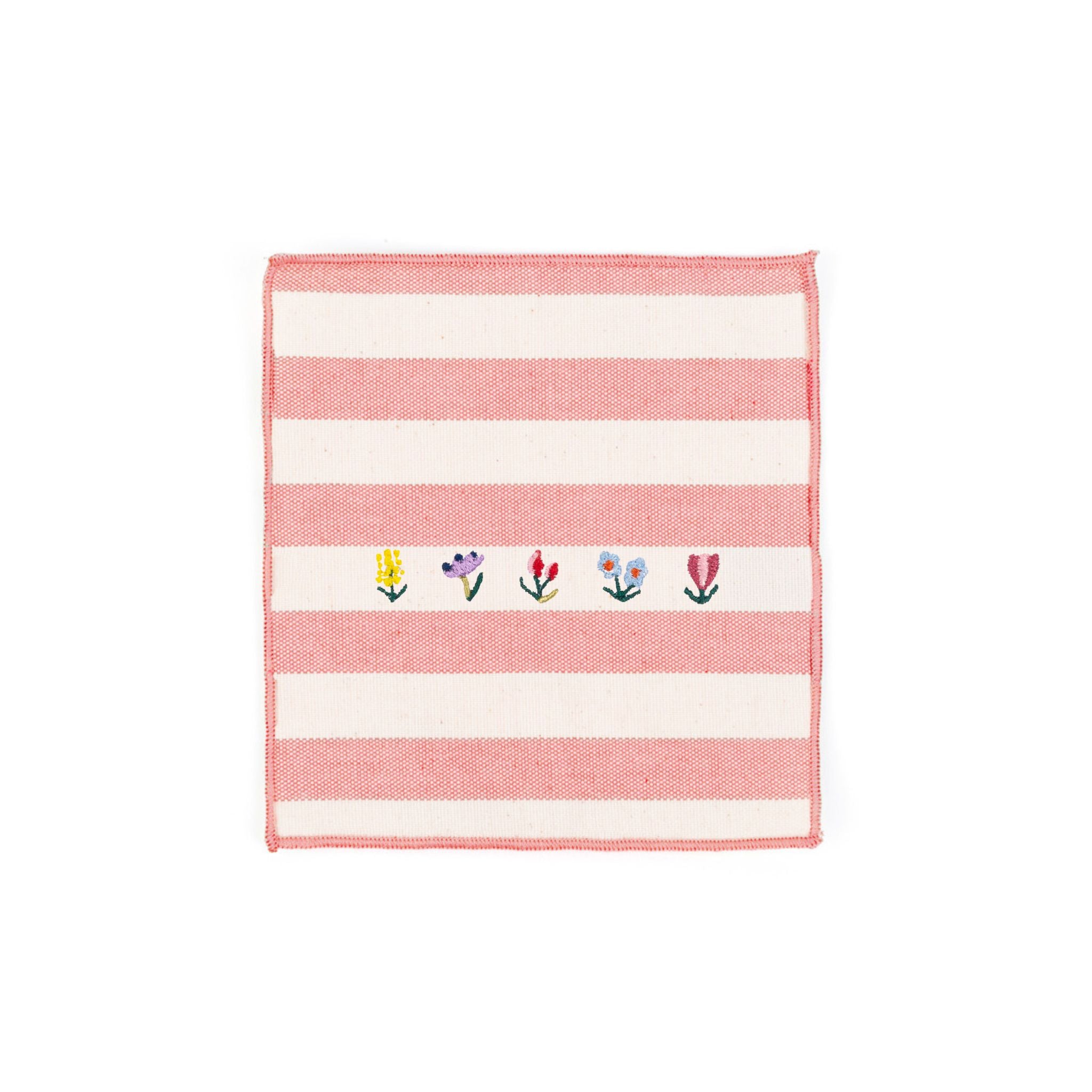 Serviettes Barra avec broderie de fleurs