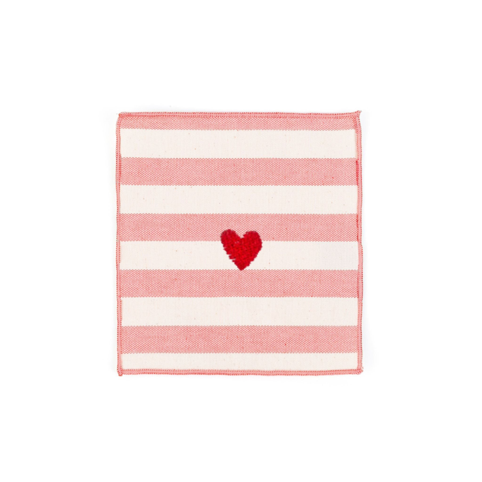 Barra Napkins with heart embroidery