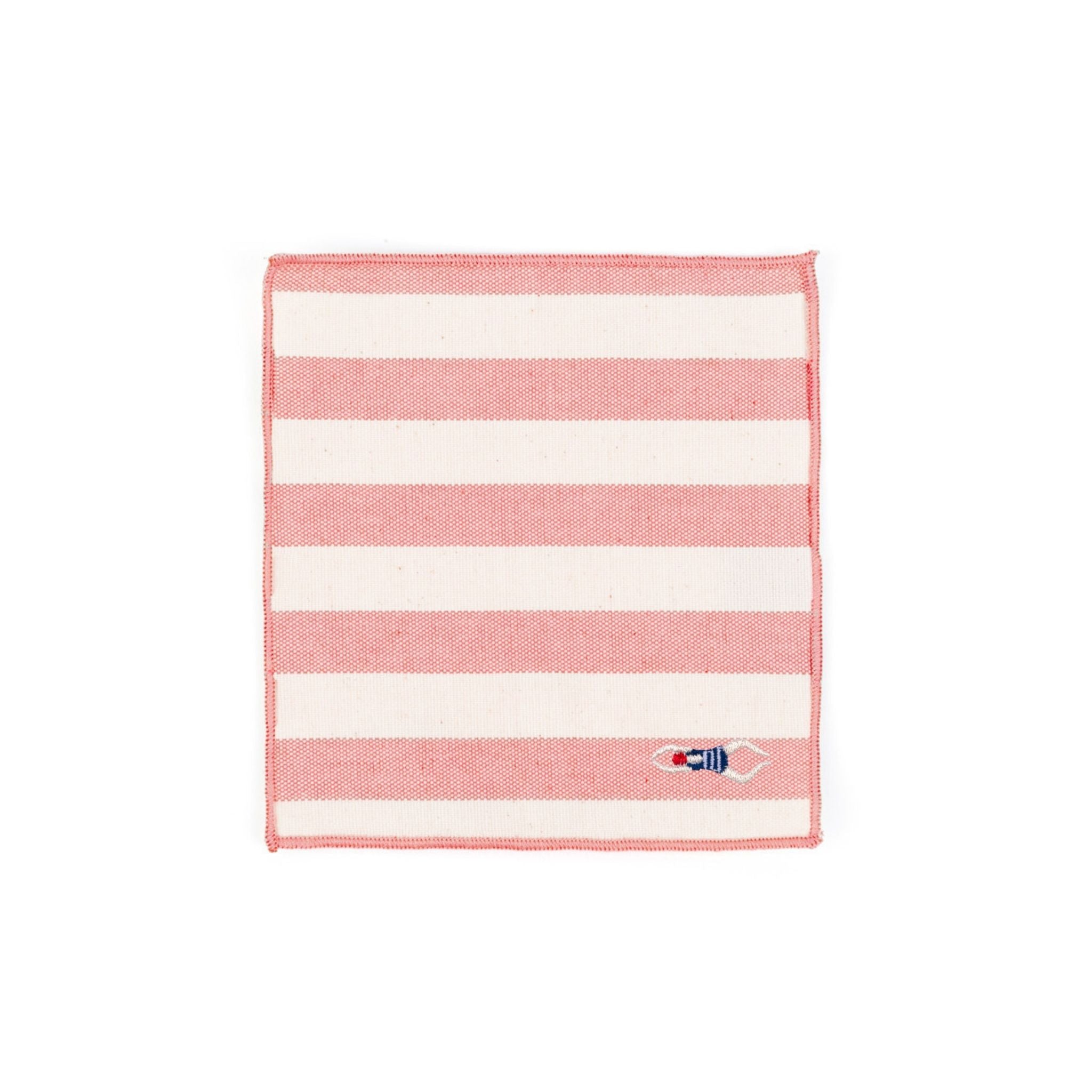 Barra napkin with retro sportsmen