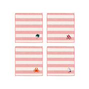 Servilletas bordadas de verano Barra