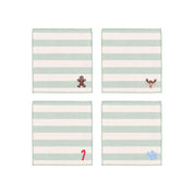 Barra napkins with small christmas embroidery