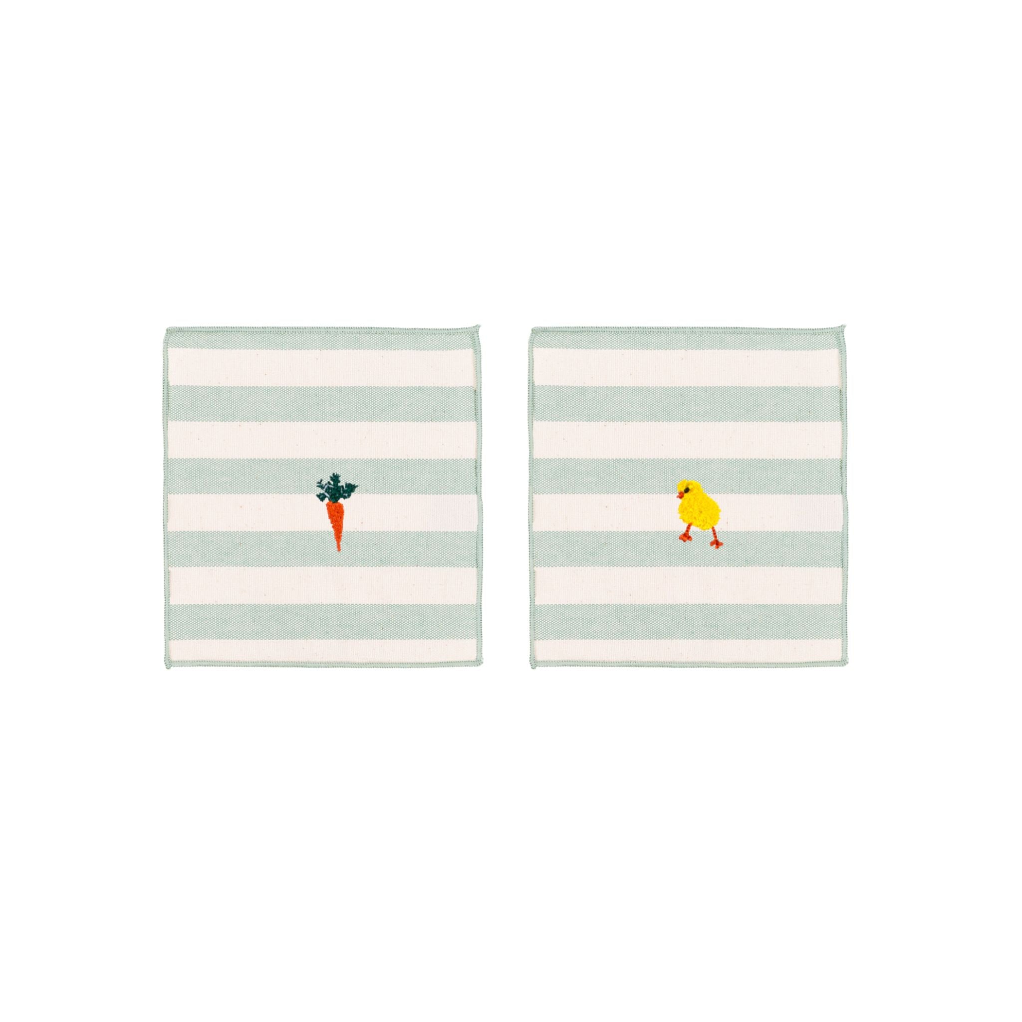 Barra napkin with easter embroidery