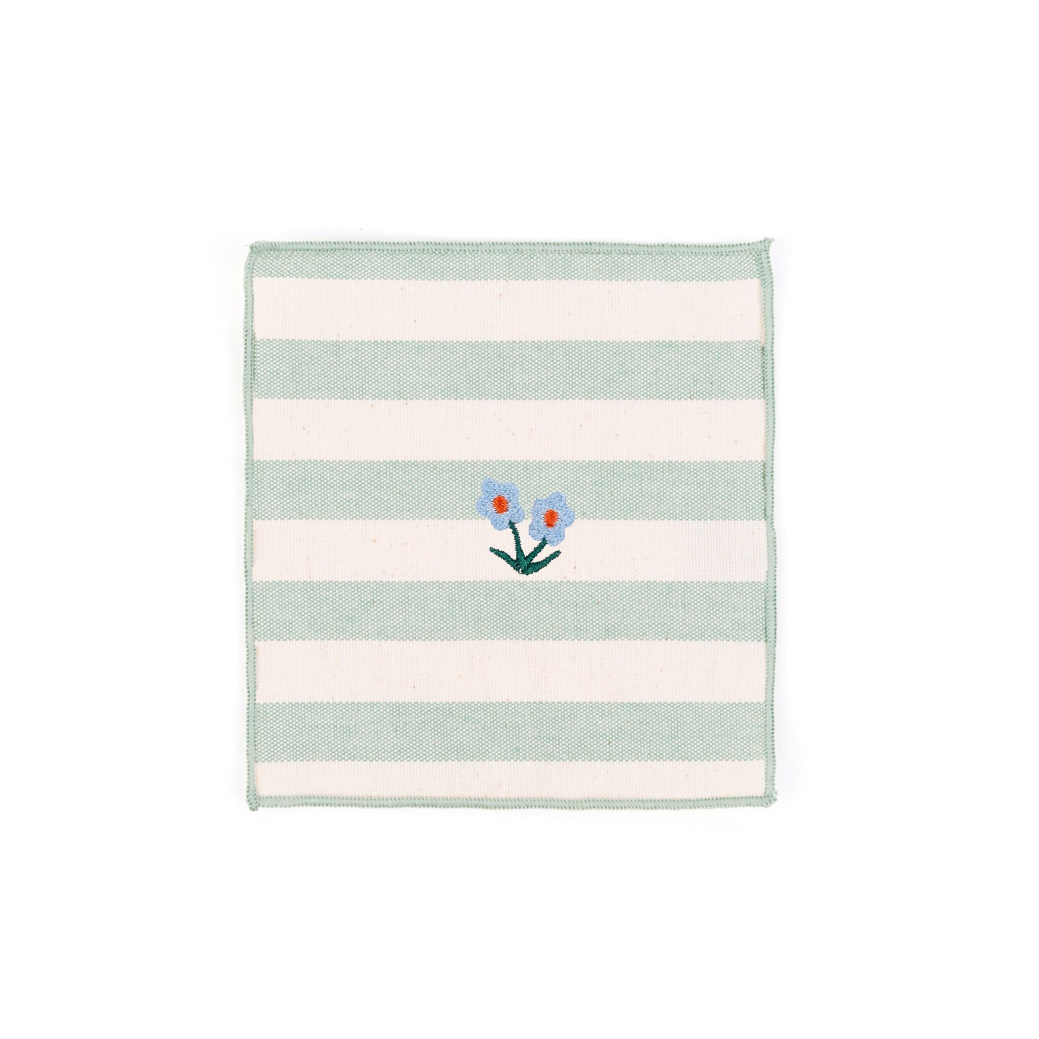 Serviettes Barra avec broderie de fleurs