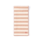 Serviettes Barra avec broderie en forme de cœur