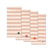 Servilletas bordadas de verano Barra