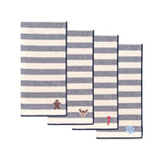 Barra napkins with small christmas embroidery