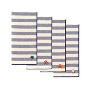 Servilletas bordadas de verano Barra