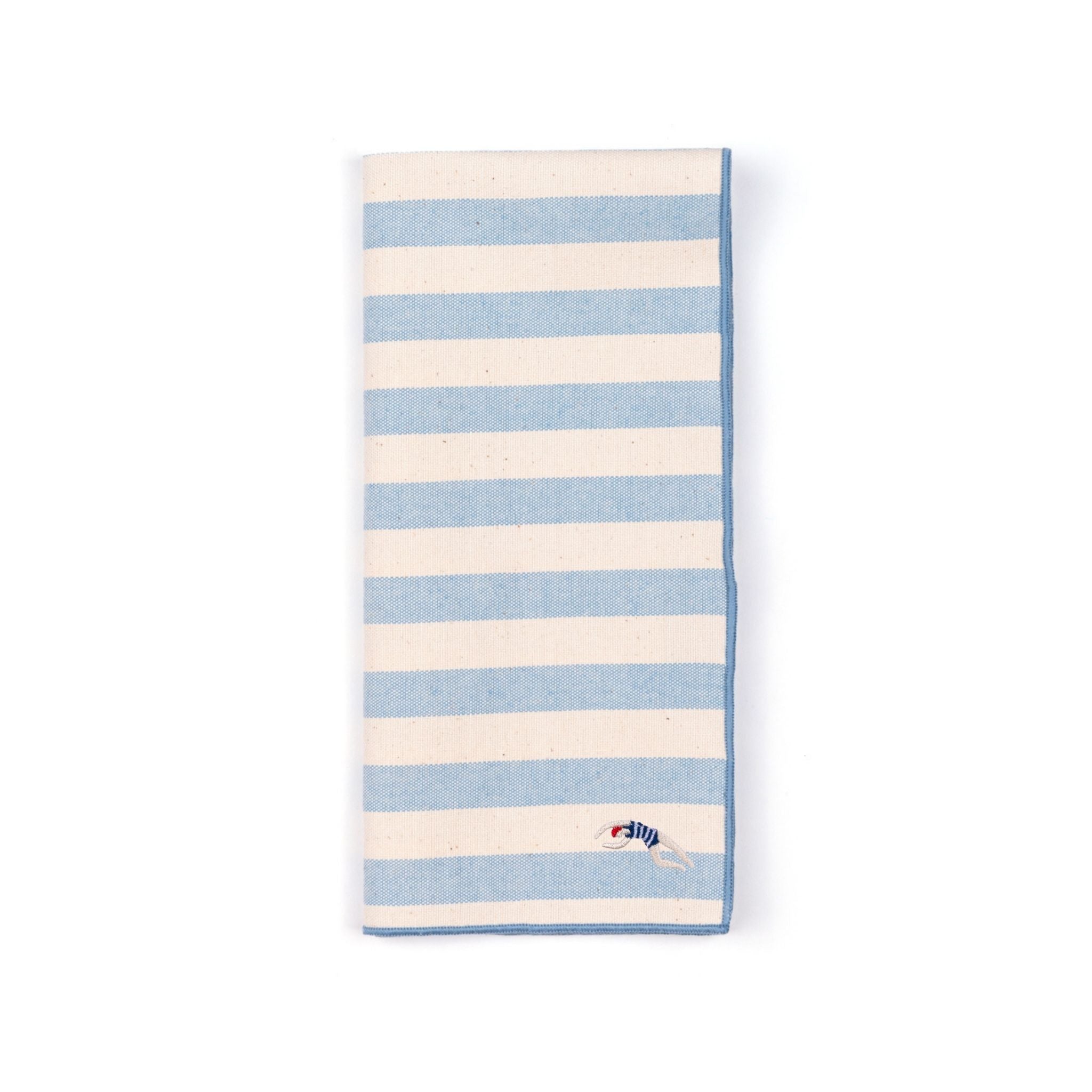 Barra napkin with retro sportsmen