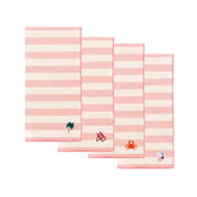 Servilletas bordadas de verano Barra