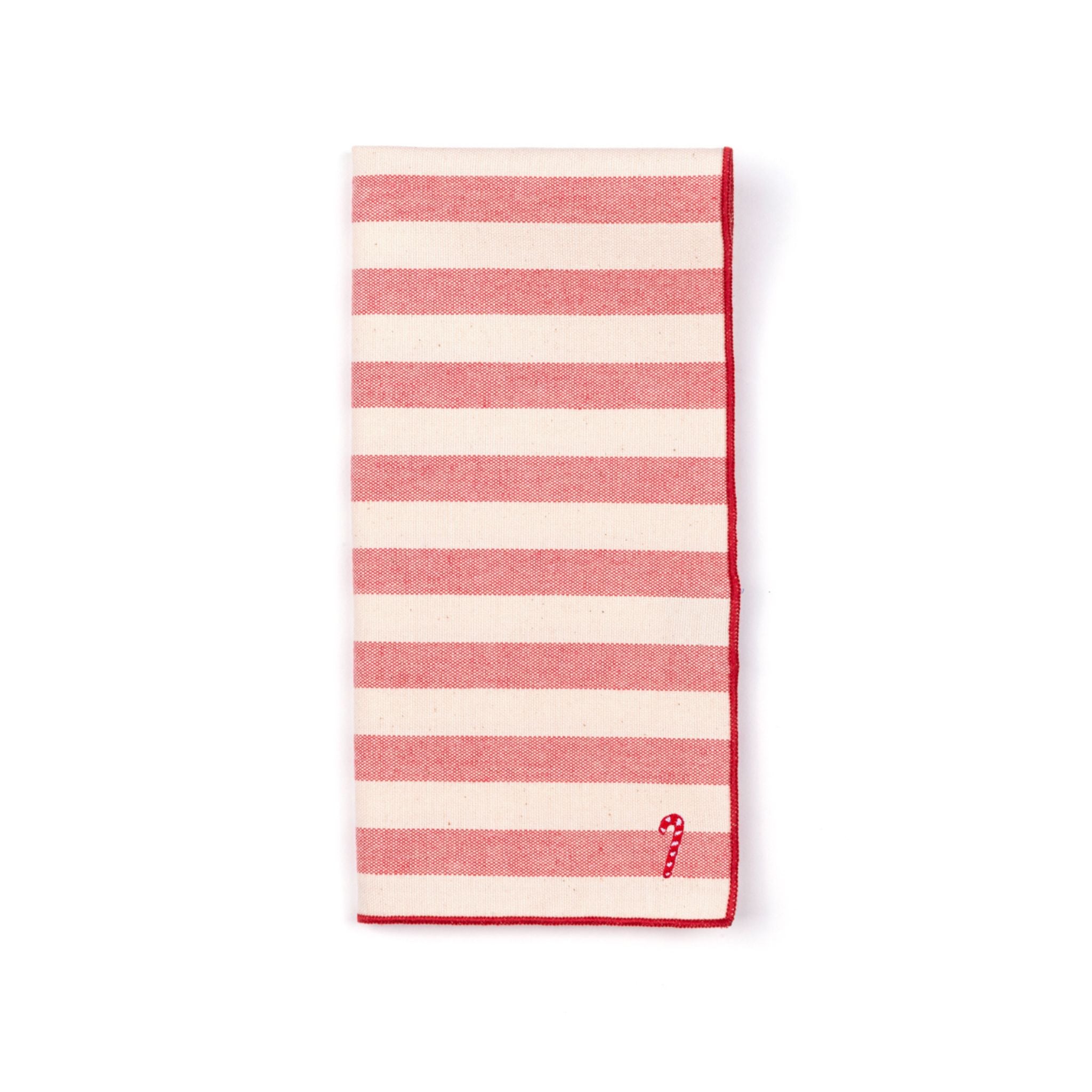 Guardanapo Barra com bordado de Natal pequenos