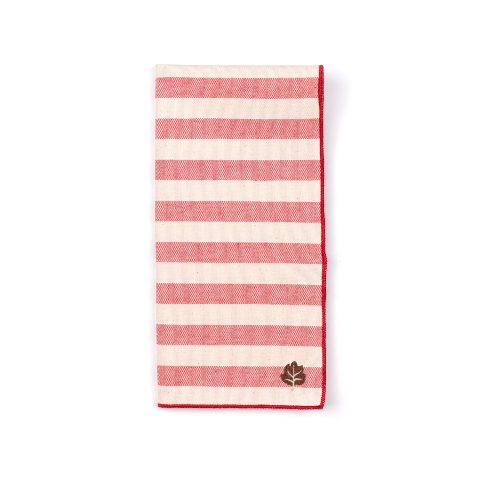 Serviettes Barra avec broderies d'automne