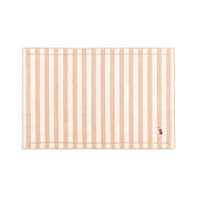 Linge de table Barra, en coton, avec des sportifs rétro brodés