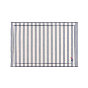 Linge de table Barra, en coton, avec des sportifs rétro brodés