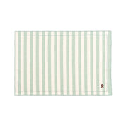 Linge de table Barra, en coton, avec des petits motifs de Noël brodés