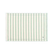 Linge de table Barra, en coton, avec des sportifs rétro brodés