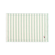 Linge de table Barra, en coton, avec des sportifs rétro brodés