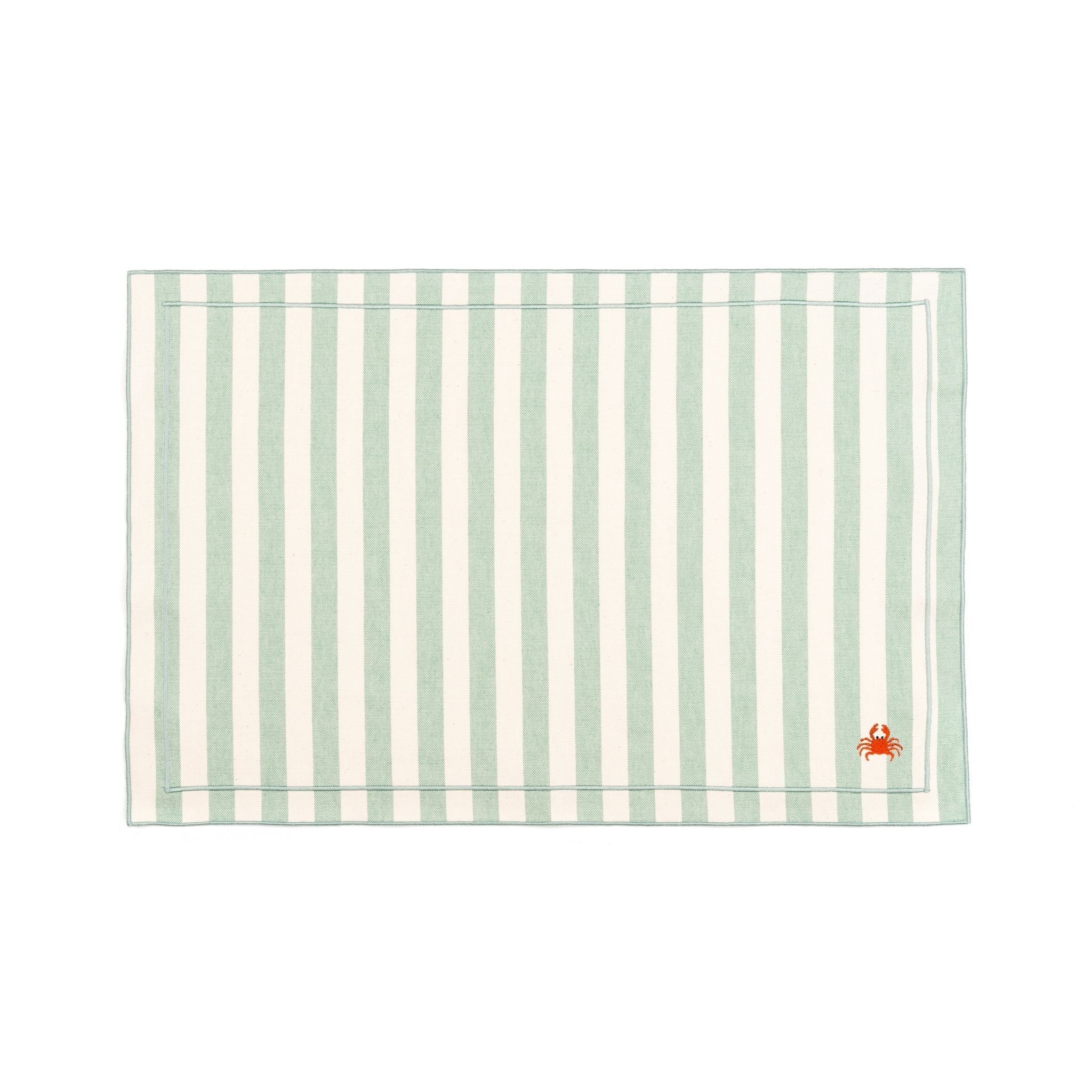 Roupa de mesa Barra, em algodão, com motivos de verão bordados