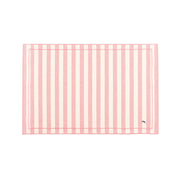 Linge de table Barra, en coton, avec des sportifs rétro brodés