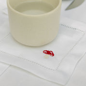 Serviettes Mafra avec broderies d'automne