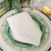 Mafra linen with Christmas embroidery