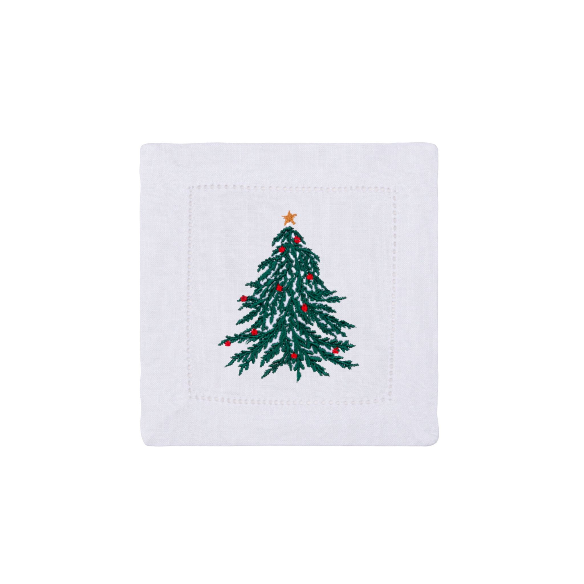 Mafra cotton with Christmas embroidery