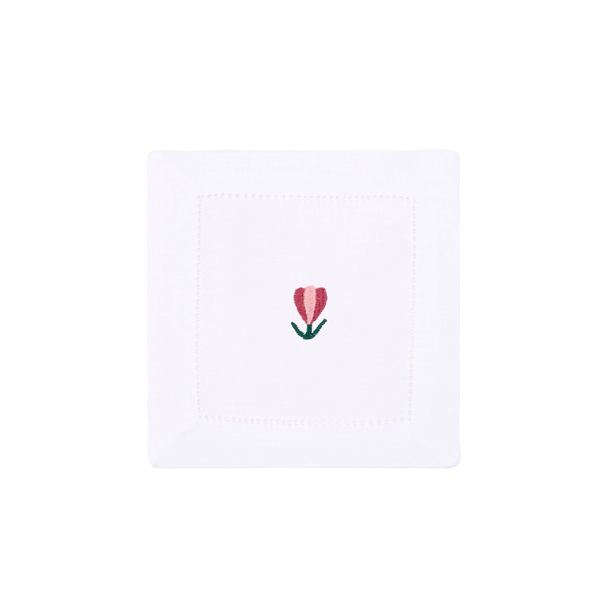 Mafra cotton napkins with flower embroidery