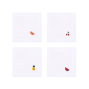 Mafra cotton napkins with fruit embroidery - Torres Novas