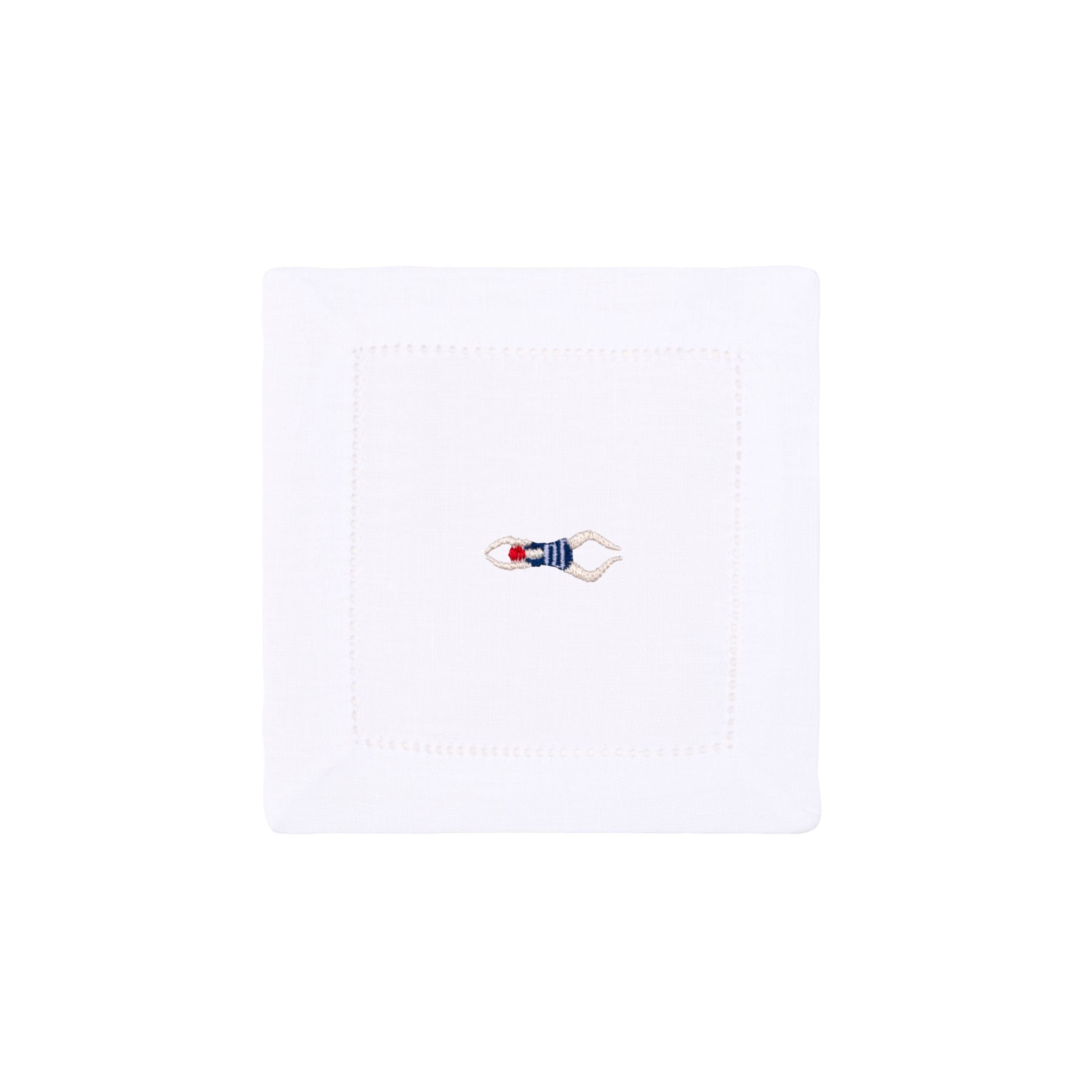 Serviette de table Mafra coton avec sportifs rétro