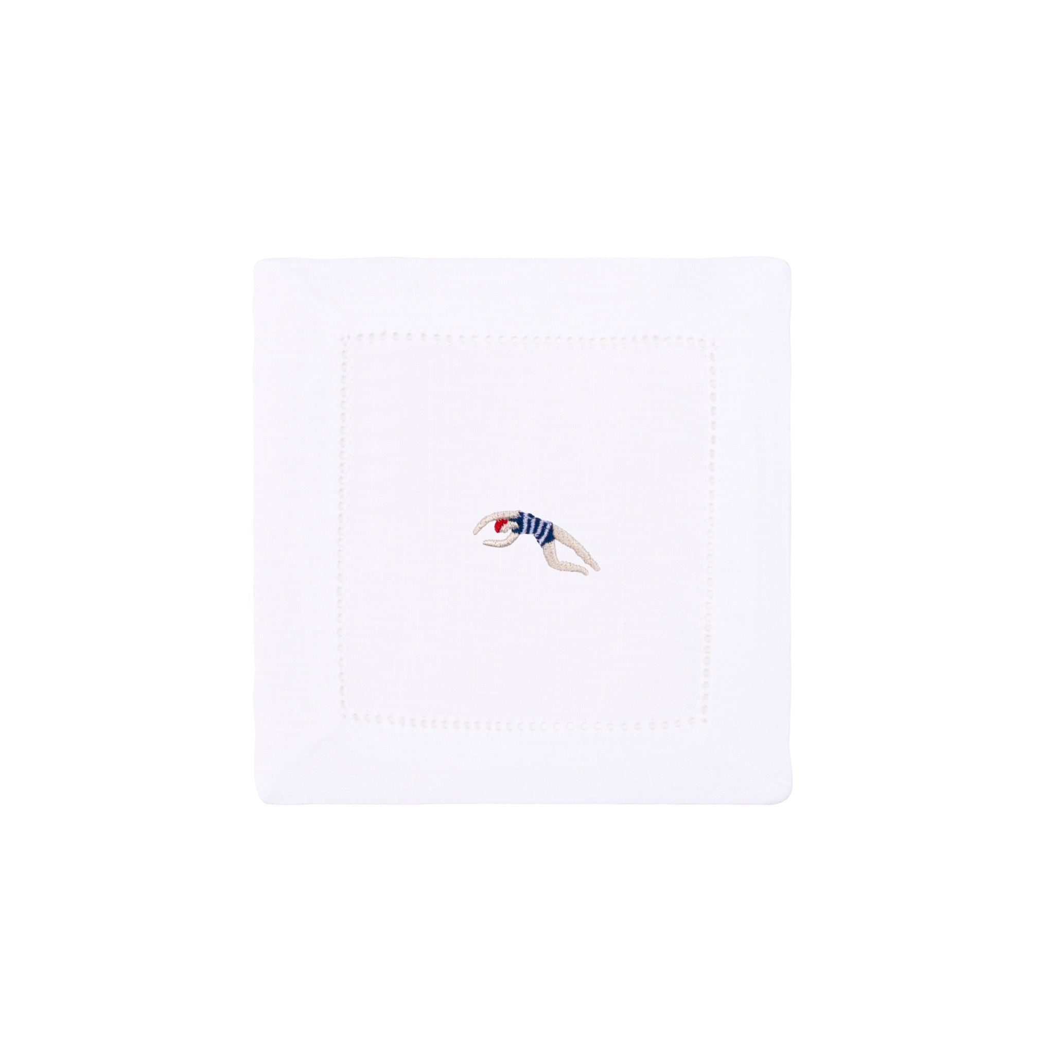 Serviette de table Mafra coton avec sportifs rétro