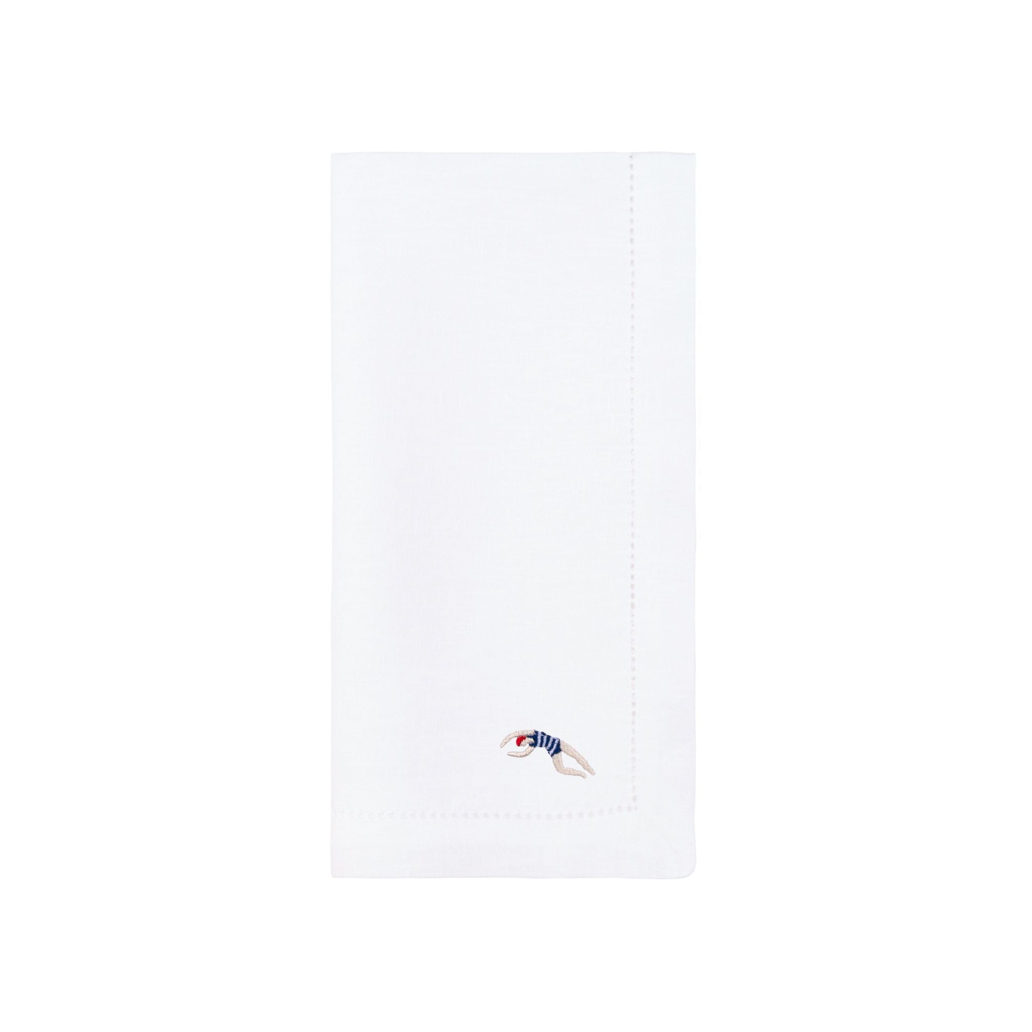 Serviette de table Mafra coton avec sportifs rétro