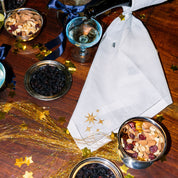 Mafra algodão com bordados de Natal