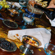 Mafra algodão com bordados de Natal