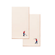 Guardanapos Nazaré cru com bordados retro