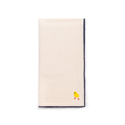 Guardanapos Nazaré em cru com bordados de Páscoa