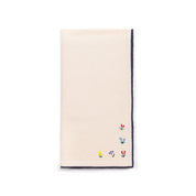 Serviettes de table Nazaré avec broderie de fleurs