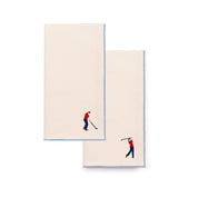 Guardanapos Nazaré cru com bordados retro