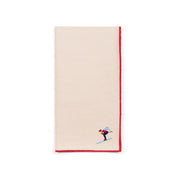 Guardanapos Nazaré cru com bordados retro