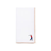 Guardanapos Nazaré branco com bordados retro