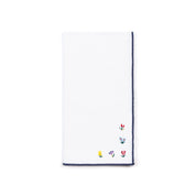 Serviettes de table Nazaré avec broderie de fleurs