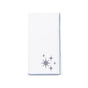 White Nazaré napkins with stars embroidery