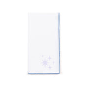 White Nazaré napkins with stars embroidery