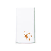 White Nazaré napkins with stars embroidery