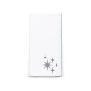White Nazaré napkins with stars embroidery