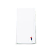 Guardanapos Nazaré branco com bordados retro