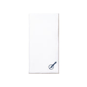 Serviettes Nazaré blanches avec broderie Portugal