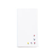 Serviettes de table Nazaré avec broderie de fleurs