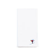 Guardanapos Nazaré branco com bordados retro