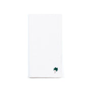 Serviettes de table Nazaré en blanc avec broderie d'été